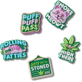 420 Hemp Cuties – Set de 5 brelocuri Jibbitz™