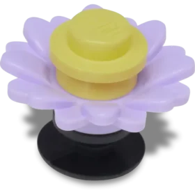 4Lw Brelocuri Jibbitz™ cu floare violetă