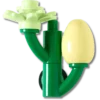 4Lw Talismane Brelocuri Jibbitz™ „Boboc de floare galben” 4Lw Talismane Brelocuri Jibbitz™ „Boboc de floare galben”