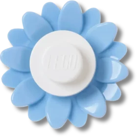 4Lw Talismane Brelocuri Jibbitz™ cu floare albastră