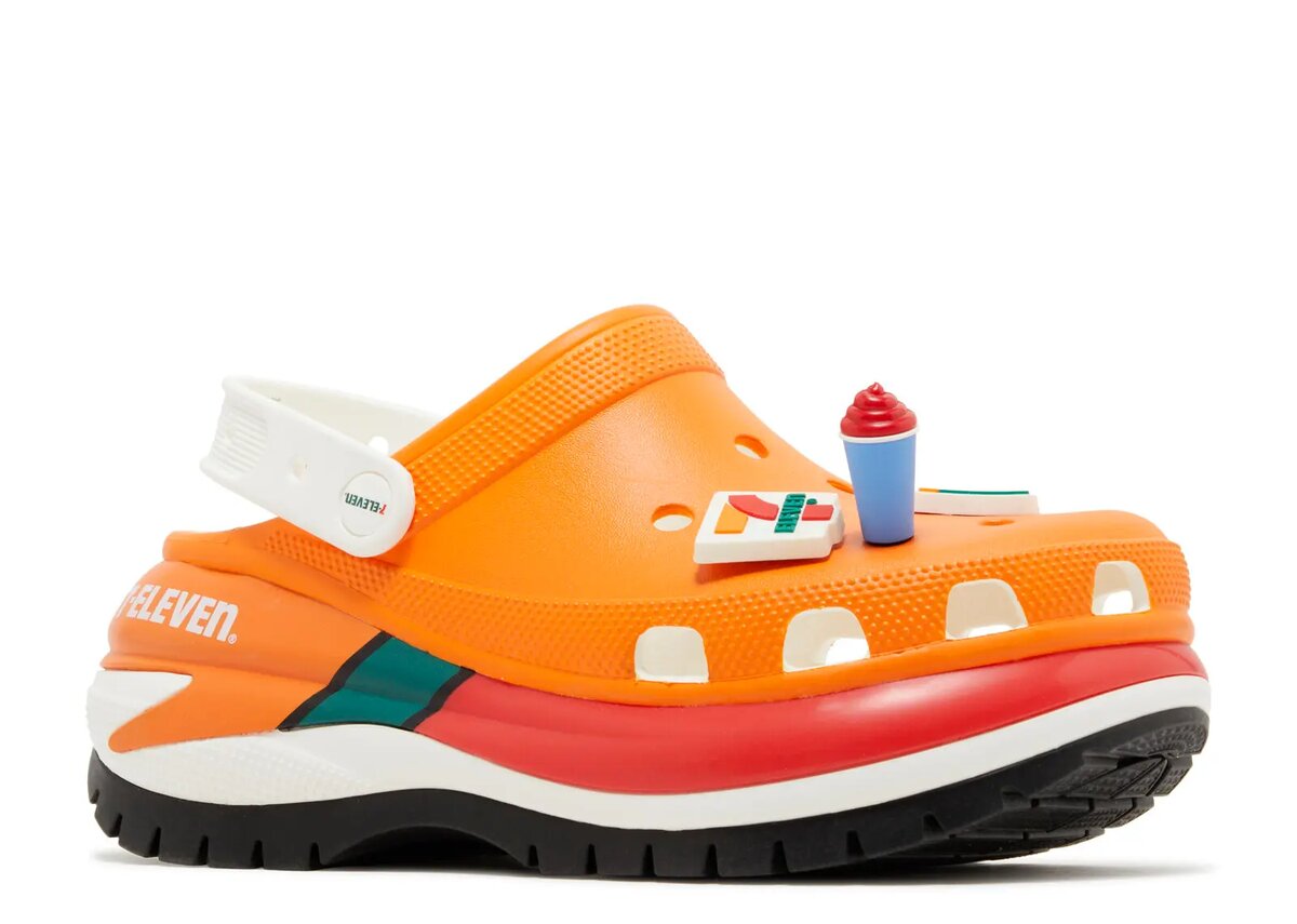7-Eleven x Mega Crush Clog „Orange” 7-Eleven x Mega Crush Clog „Orange”
