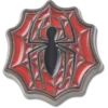 Accesoriu pentru încălțăminte Jibbitz cu logo Spider-Man și pânză de păianjen