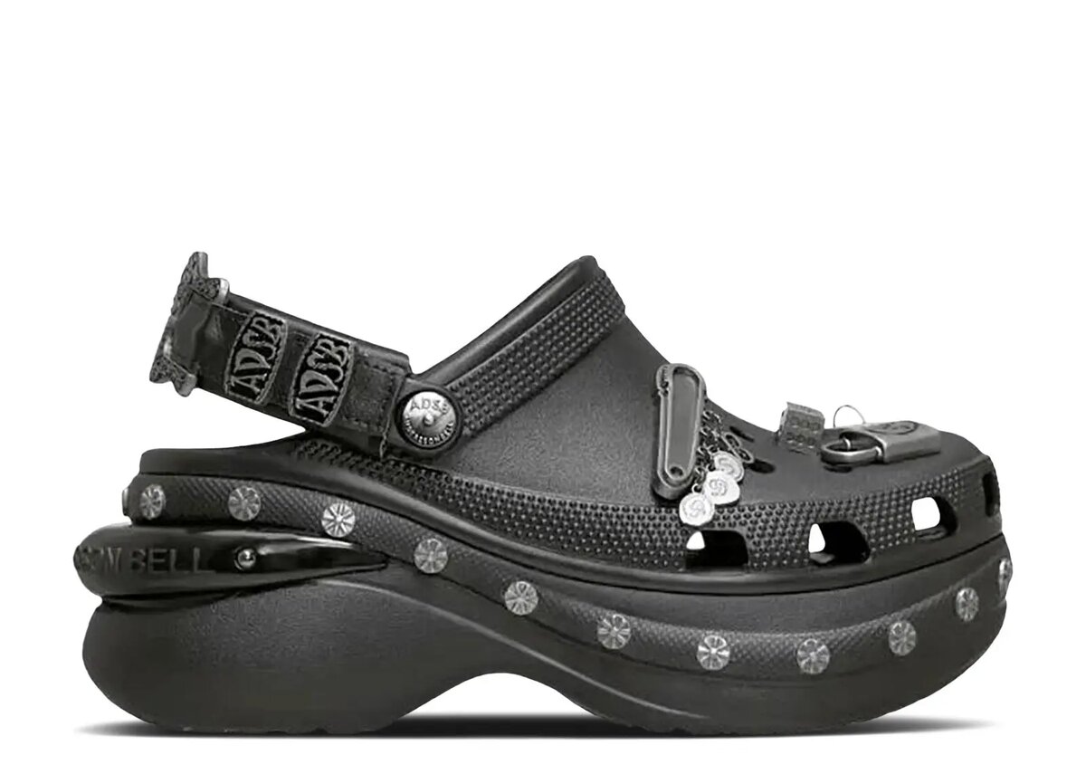 Andersson Bell x Crocs Wmns Bae Saboți „Black” Andersson Bell x Crocs Wmns Bae Saboți „Black”