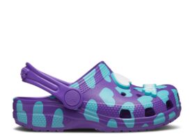 Awake NY x Classic Clog pentru copii „Home Is Where The Heart Is – Violet”