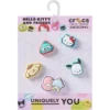 „B’hello Kitty® și prietenii ei – pachet de 5 brelocuri Jibbitz pentru încălțăminte” „B’hello Kitty® și prietenii ei – pachet de 5 brelocuri Jibbitz pentru încălțăminte”