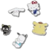 „B’hello Kitty® și prietenii – Set de 5 brelocuri Jibbitz pentru încălțăminte” „B’hello Kitty® și prietenii – Set de 5 brelocuri Jibbitz pentru încălțăminte”