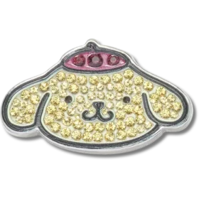 „B’pompompurin” cu cristale Swarovski® – brelocuri Jibbitz™ pentru încălțăminte