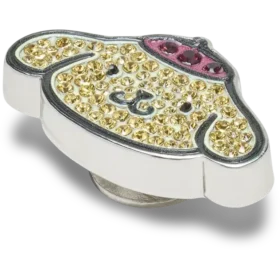 „B’pompompurin” cu cristale Swarovski® – brelocuri Jibbitz™ pentru încălțăminte