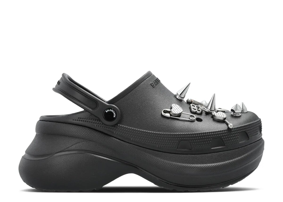 Balenciaga x Wmns Mule Jibbitz Punk „Negru” Balenciaga x Wmns Mule Jibbitz Punk „Negru”