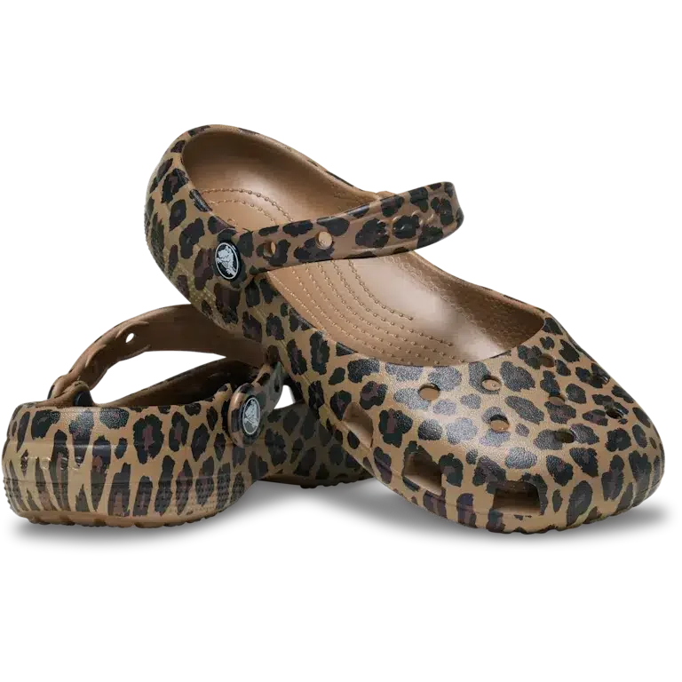 Balerini clasici cu imprimeu animalier Balerini clasici cu imprimeu animalier