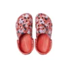 Baya Clog cu imprimeu sezonier „Spicy Orange White”