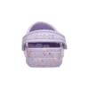 Baya Saboți cu imprimeu sezonier „Purple”