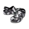 Baya Saboți cu imprimeu „Tropical Floral Black”