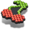 Brelocuri Jibbitz™ Beaded Cherry Brelocuri Jibbitz™ Beaded Cherry