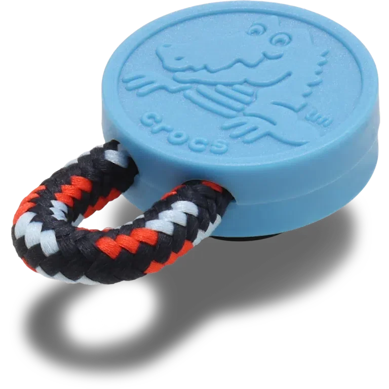 Brelocuri Jibbitz™ cu buclă din paracord albastru Brelocuri Jibbitz™ cu buclă din paracord albastru