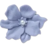 Brelocuri Jibbitz cu floare de periwinkle și perlă Brelocuri Jibbitz cu floare de periwinkle și perlă