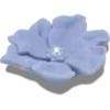 Brelocuri Jibbitz cu floare de periwinkle și perlă Brelocuri Jibbitz cu floare de periwinkle și perlă