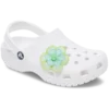 Brelocuri Jibbitz™ cu floare din plasă verde Brelocuri Jibbitz™ cu floare din plasă verde