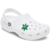Brelocuri Jibbitz™ cu floare rotativă verde retro Brelocuri Jibbitz™ cu floare rotativă verde retro