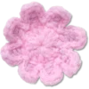Brelocuri Jibbitz cu floare roz deschis croșetate Brelocuri Jibbitz cu floare roz deschis croșetate