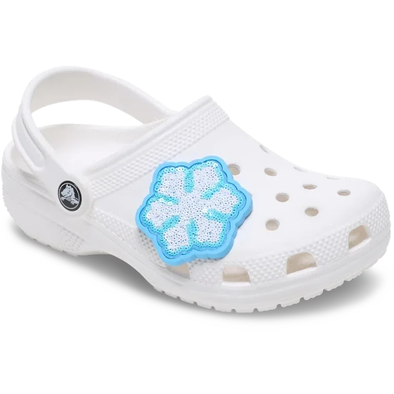 Brelocuri Jibbitz™ cu fulg de zăpadă din paiete Brelocuri Jibbitz™ cu fulg de zăpadă din paiete