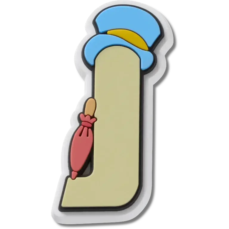 Brelocuri Jibbitz™ cu litera J și personaje Disney Brelocuri Jibbitz™ cu litera J și personaje Disney