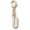 Brelocuri Jibbitz™ cu litera U aurie