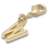 Brelocuri Jibbitz™ cu litera W aurie