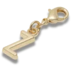 Brelocuri Jibbitz™ cu litera Z aurie