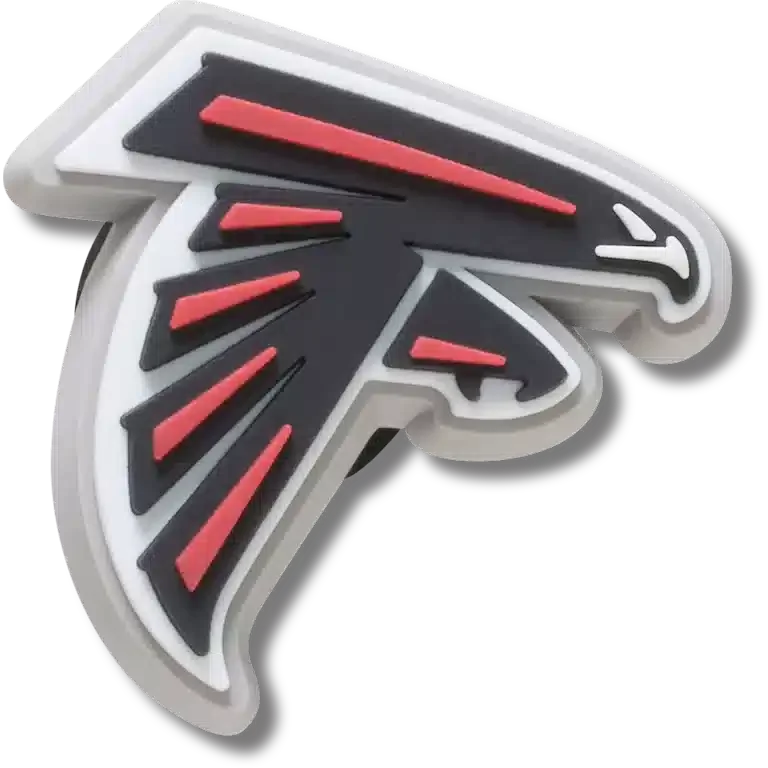 Brelocuri Jibbitz cu logo-ul echipei Atlanta Falcons din NFL Brelocuri Jibbitz cu logo-ul echipei Atlanta Falcons din NFL