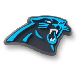 Brelocuri Jibbitz™ cu logo-ul echipei Carolina Panthers din NFL