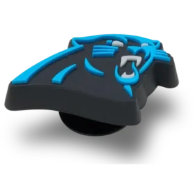 Brelocuri Jibbitz™ cu logo-ul echipei Carolina Panthers din NFL