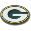 Brelocuri Jibbitz™ cu logo-ul echipei Green Bay Packers din NFL