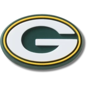 Brelocuri Jibbitz™ cu logo-ul echipei Green Bay Packers din NFL