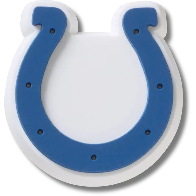 Brelocuri Jibbitz cu logo-ul echipei Indianapolis Colts din NFL Brelocuri Jibbitz cu logo-ul echipei Indianapolis Colts din NFL
