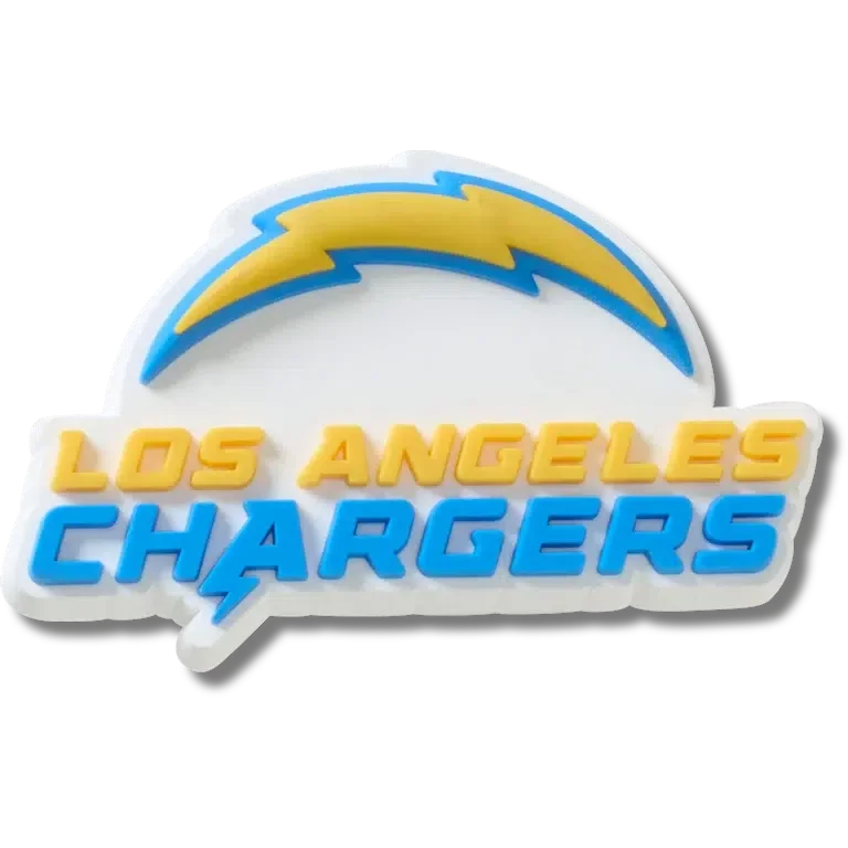 Brelocuri Jibbitz cu logo-ul echipei Los Angeles Chargers din NFL Brelocuri Jibbitz cu logo-ul echipei Los Angeles Chargers din NFL