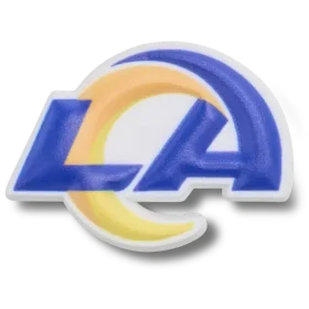Brelocuri Jibbitz™ cu logo-ul echipei Los Angeles Rams din NFL