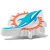 Brelocuri Jibbitz™ cu logo-ul echipei Miami Dolphins din NFL