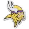 Brelocuri Jibbitz cu logo-ul echipei Minnesota Vikings din NFL Brelocuri Jibbitz cu logo-ul echipei Minnesota Vikings din NFL