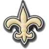Brelocuri Jibbitz cu logo-ul echipei New Orleans Saints din NFL Brelocuri Jibbitz cu logo-ul echipei New Orleans Saints din NFL