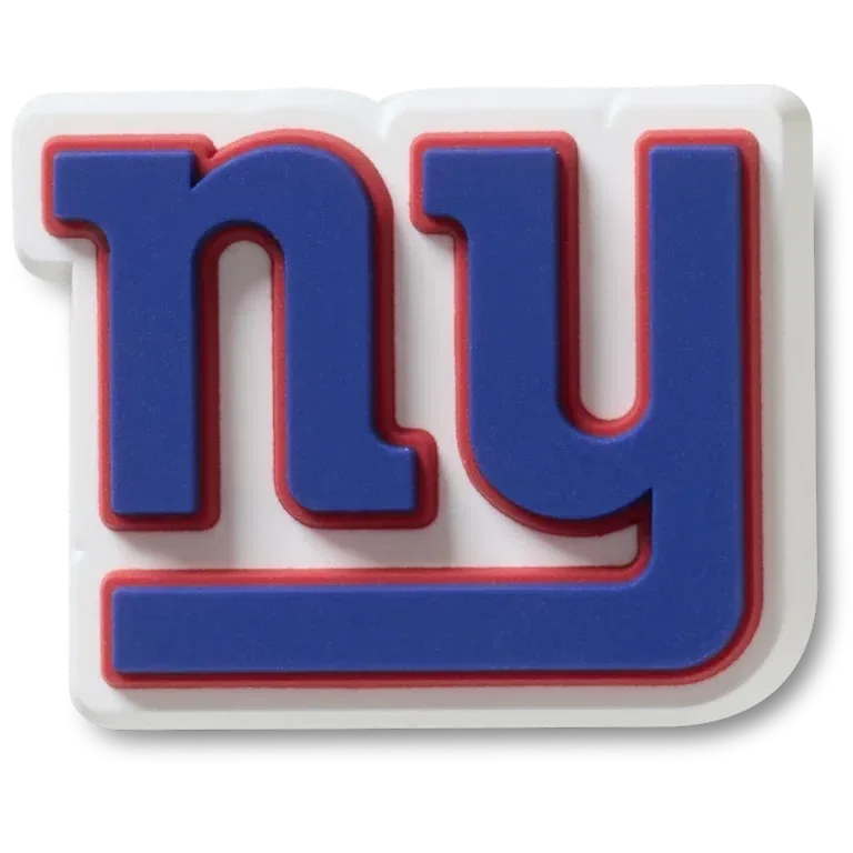 Brelocuri Jibbitz cu logo-ul echipei New York Giants din NFL Brelocuri Jibbitz cu logo-ul echipei New York Giants din NFL