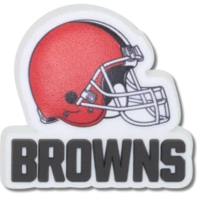 Brelocuri Jibbitz™ cu logo-ul echipei NFL Cleveland Browns