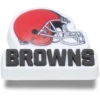 Brelocuri Jibbitz™ cu logo-ul echipei NFL Cleveland Browns