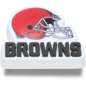 Brelocuri Jibbitz™ cu logo-ul echipei NFL Cleveland Browns