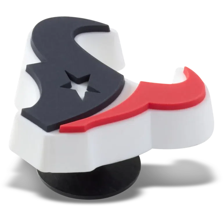 Brelocuri Jibbitz cu logo-ul echipei NFL Houston Texans Brelocuri Jibbitz cu logo-ul echipei NFL Houston Texans