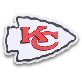 Brelocuri Jibbitz cu logo-ul echipei NFL Kansas City Chiefs