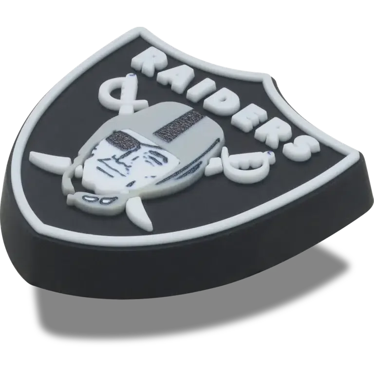 Brelocuri Jibbitz cu logo-ul echipei NFL Las Vegas Raiders Brelocuri Jibbitz cu logo-ul echipei NFL Las Vegas Raiders