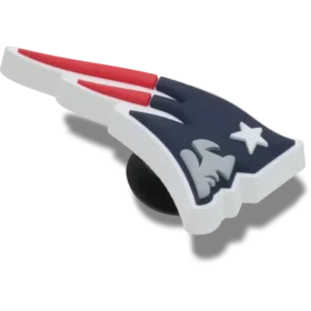 Brelocuri Jibbitz™ cu logo-ul echipei NFL New England Patriots