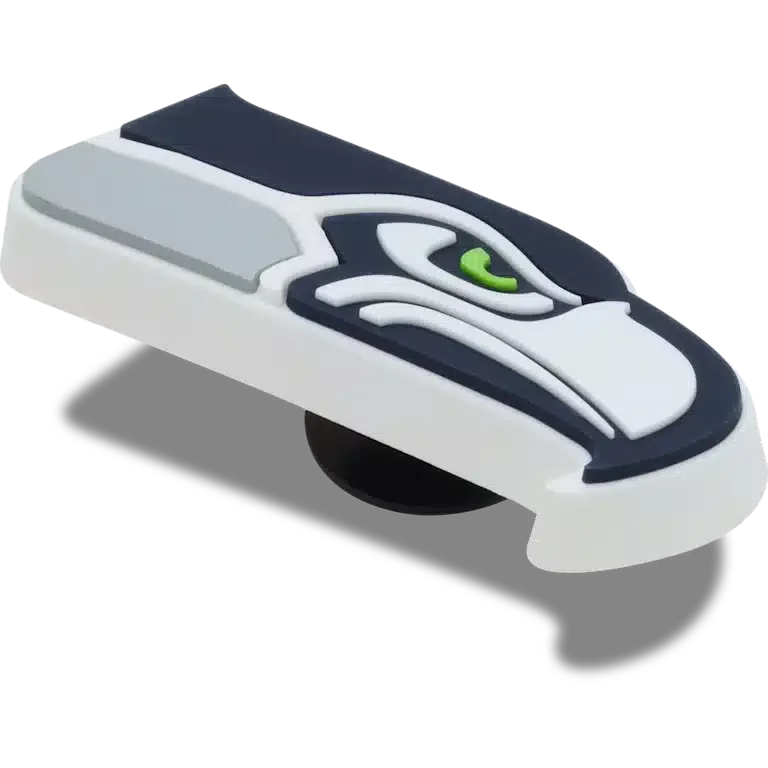 Brelocuri Jibbitz cu logo-ul echipei NFL Seattle Seahawks Brelocuri Jibbitz cu logo-ul echipei NFL Seattle Seahawks