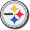 Brelocuri Jibbitz cu logo-ul echipei Pittsburgh Steelers din NFL Brelocuri Jibbitz cu logo-ul echipei Pittsburgh Steelers din NFL